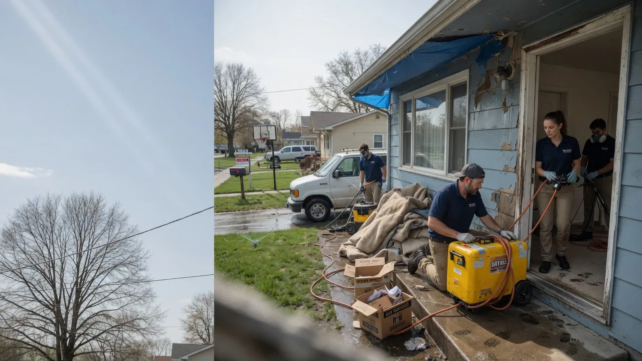 Basement Flood Cleanup in Carpio, ND near me